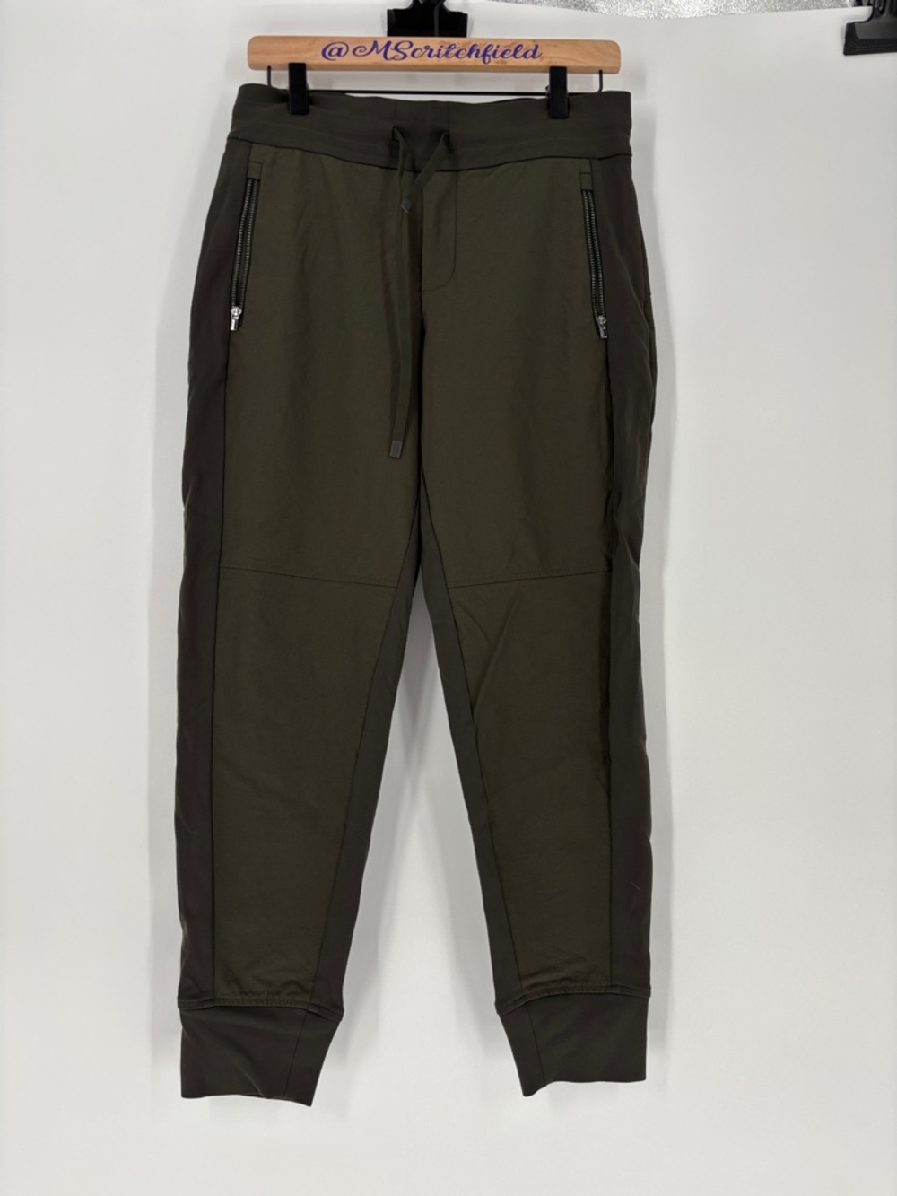 Athleta headlands hybrid trek jogger olive green 6P 6 petite